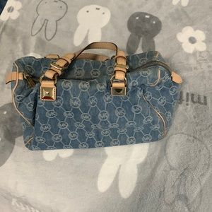 Michael Kors Large denim hand bag 💼